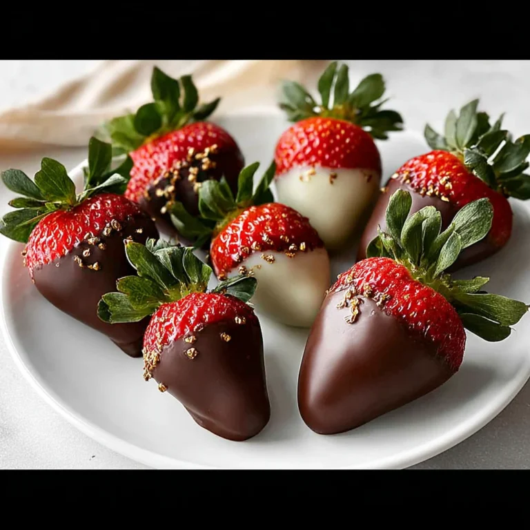 Perfect Chocolate Covered Strawberries Recipe