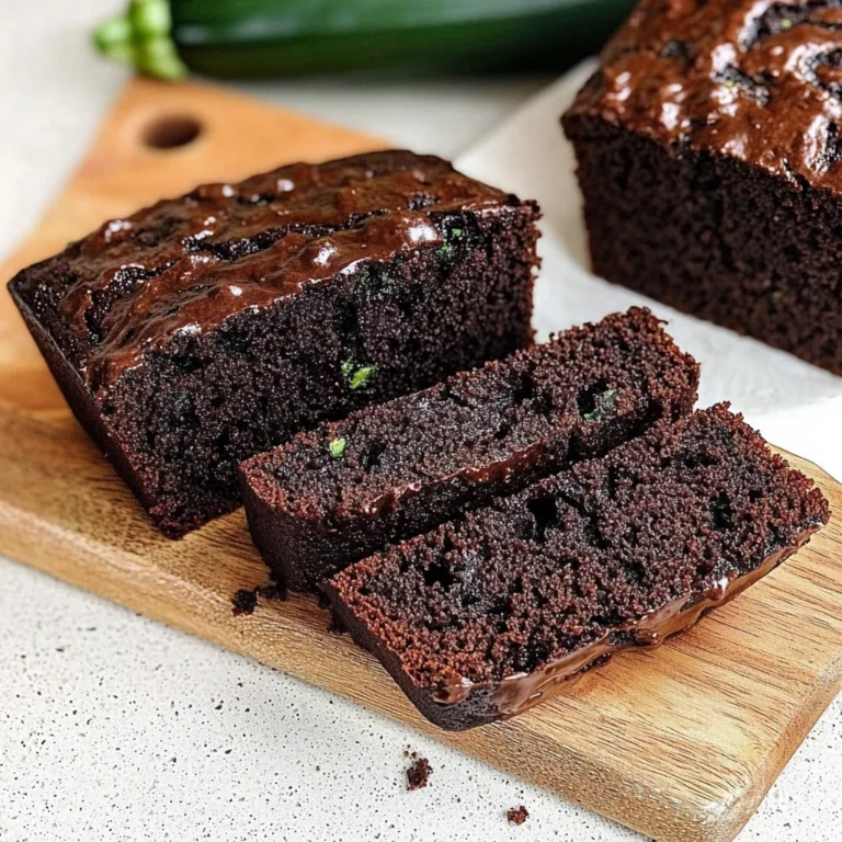 Chocolate Zucchini Bread Recipe