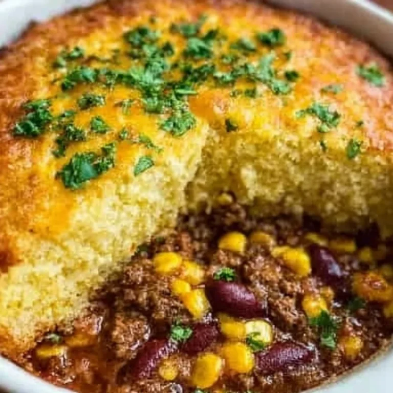 Easy Cowboy Cornbread Casserole Recipe
