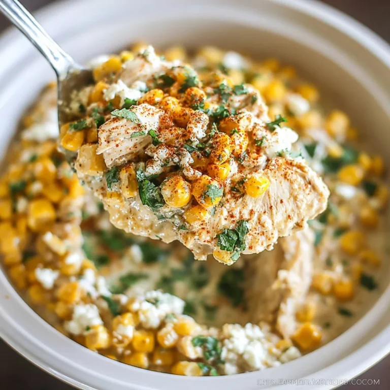 Crockpot Mexican Street Corn Chicken Recipe