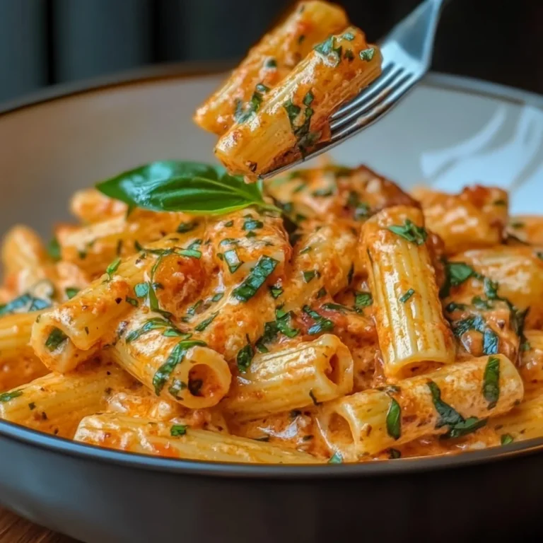 Creamy Tomato Garlic Pasta Recipe