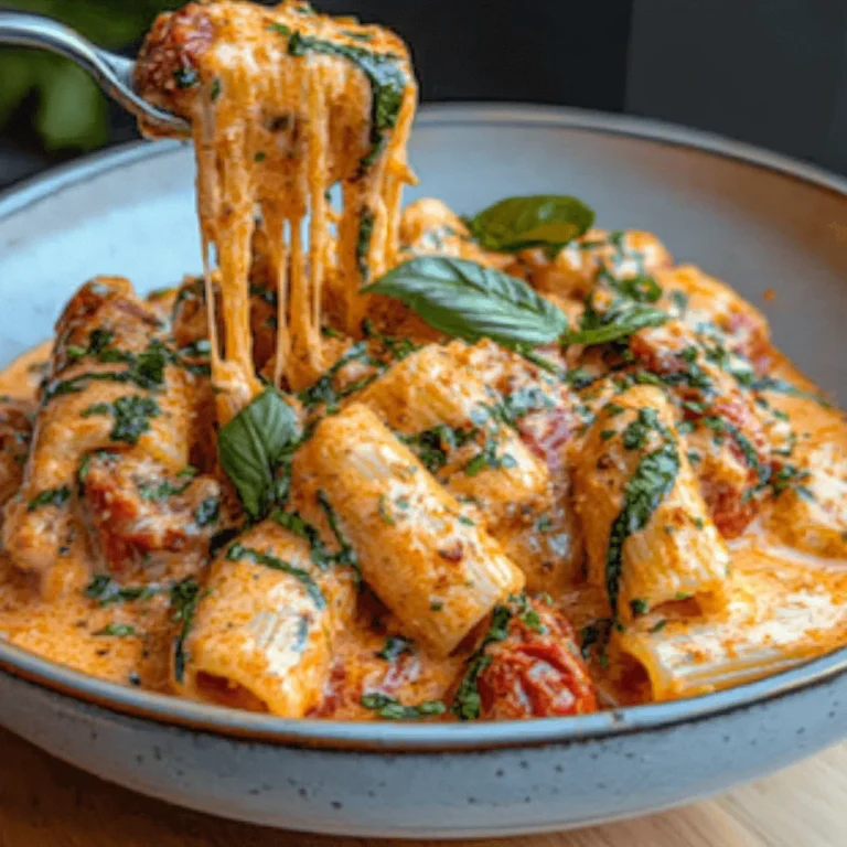 Creamy Tomato Garlic Pasta Recipe
