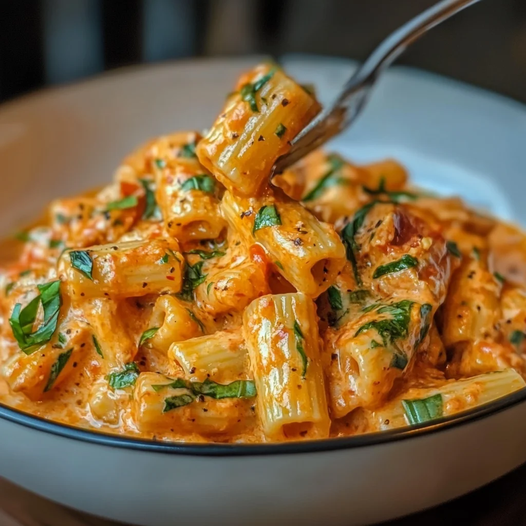 Creamy Tomato Garlic Pasta in 30 Minutes step by step