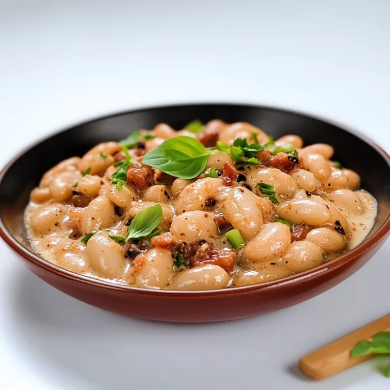 Creamy Tuscan Marry Me Butter Beans Recipe