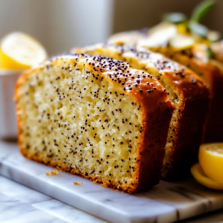 Lemon Poppyseed Bread Recipe