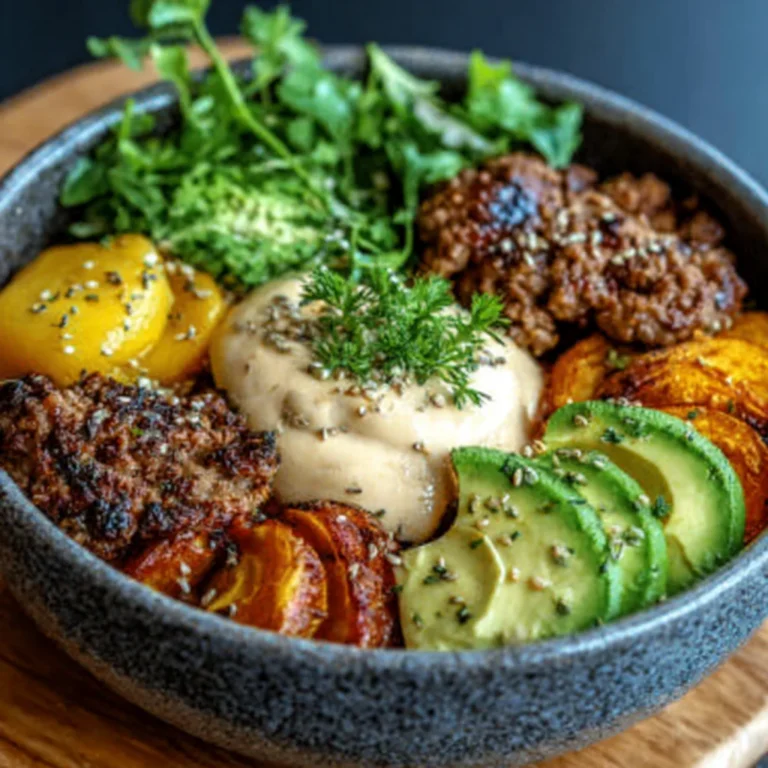 Burger Bowls Recipe