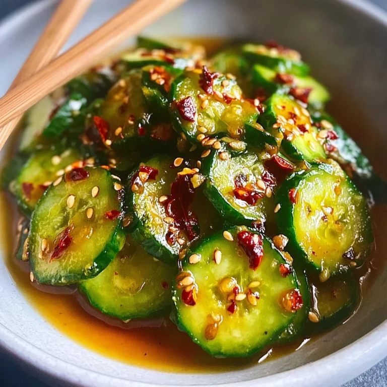 Easy Asian Cucumber Salad Recipe