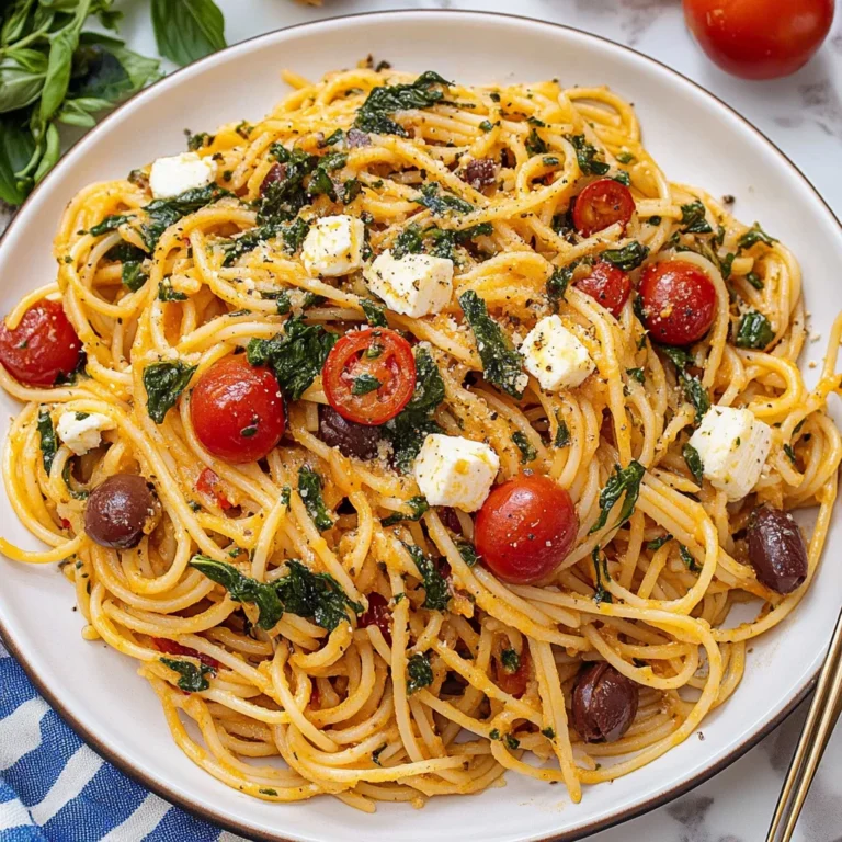 Greek Spaghetti Recipe