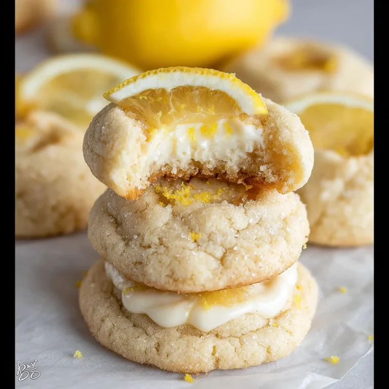 Lemon Cheesecake Cookies Recipe