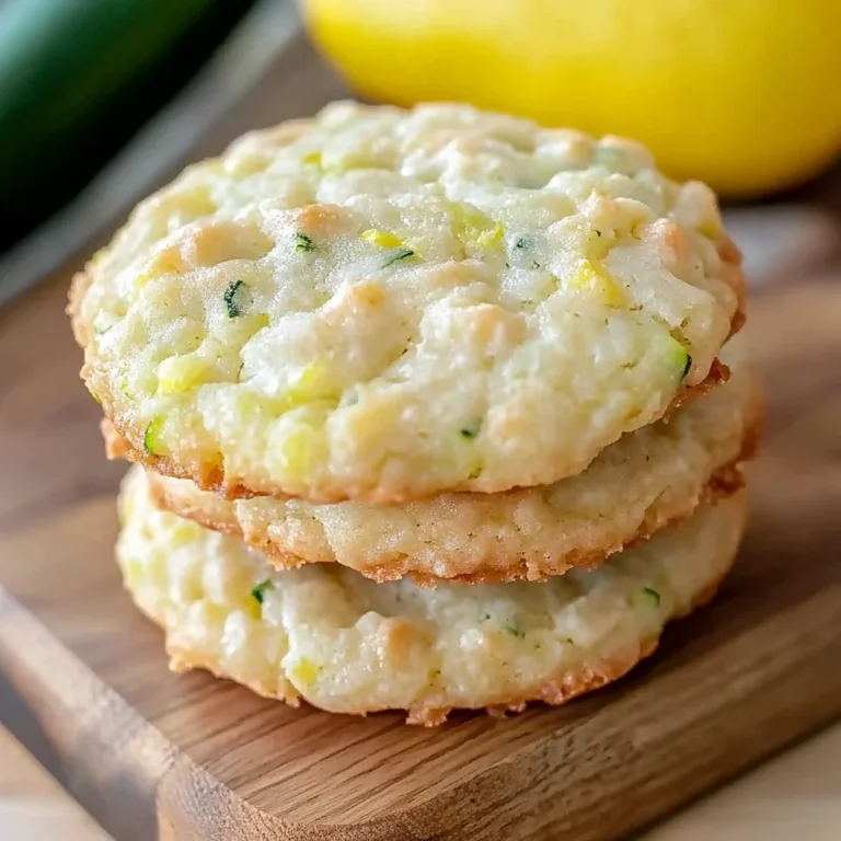 Easy Lemon Zucchini Cookies Recipe