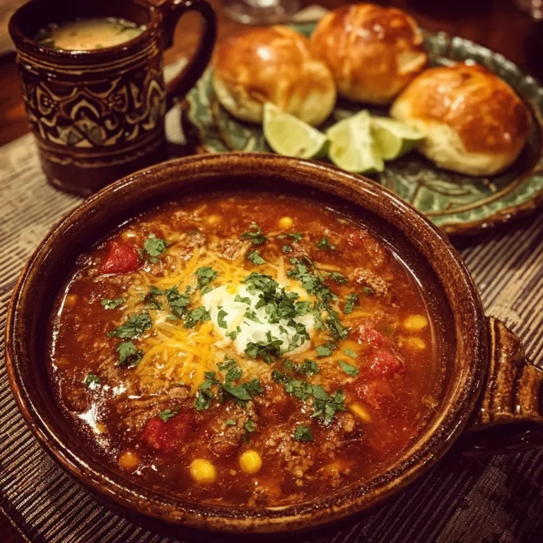 Tasty Meatless Taco Soup Recipe Easy