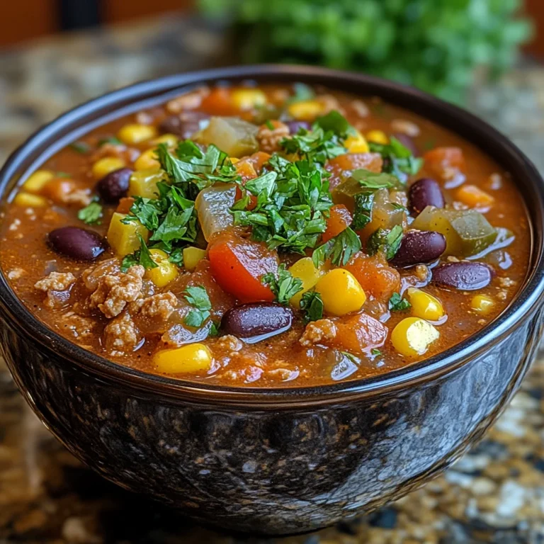 Tasty Meatless Taco Soup Recipe Easy