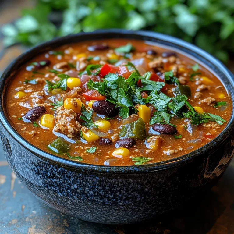Tasty Meatless Taco Soup Recipe Easy