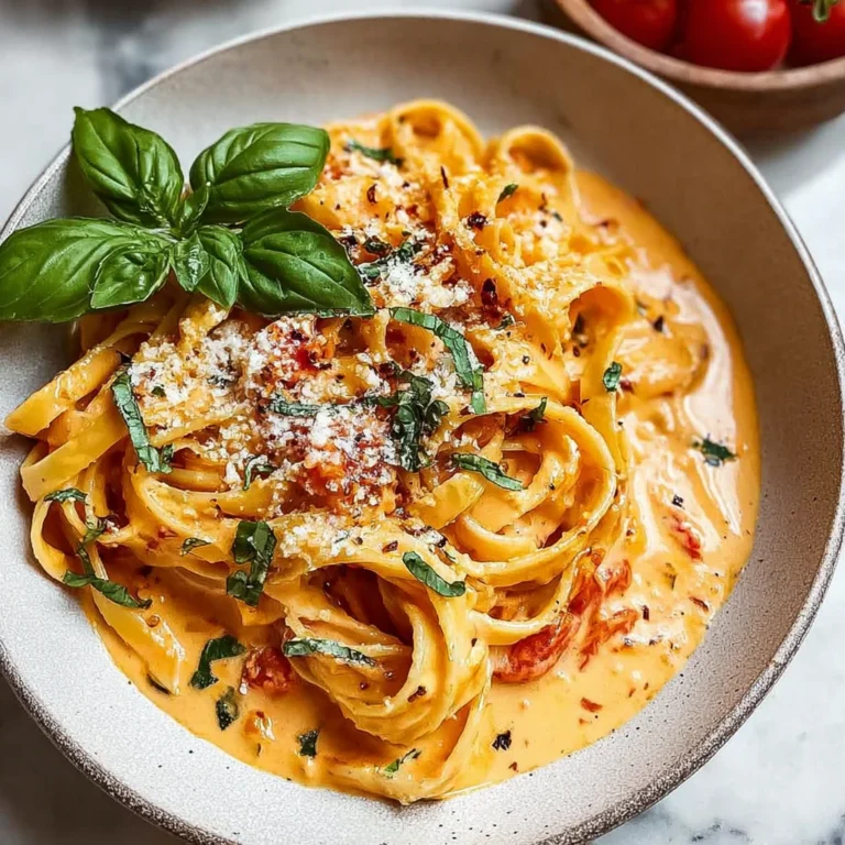 Easy One Pot Creamy Tomato Pasta Recipe