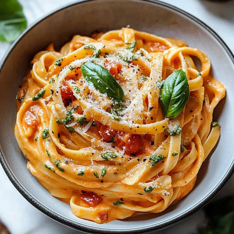 Easy One Pot Creamy Tomato Pasta Recipe