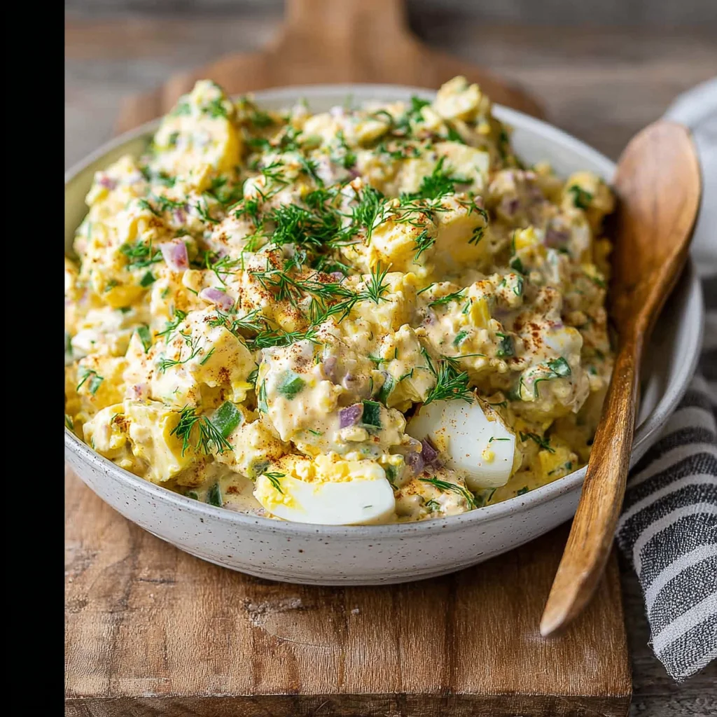 Egg Salad Recipe with the Best Dressing step by step