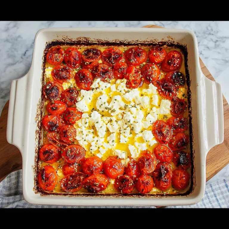 TikTok Baked Feta Pasta Recipe