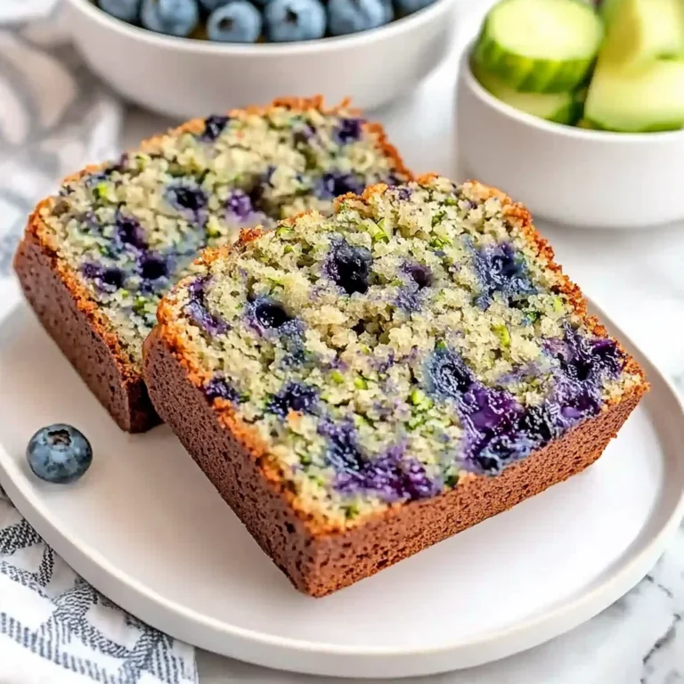 Bakery-Style Blueberry Zucchini Bread Recipe