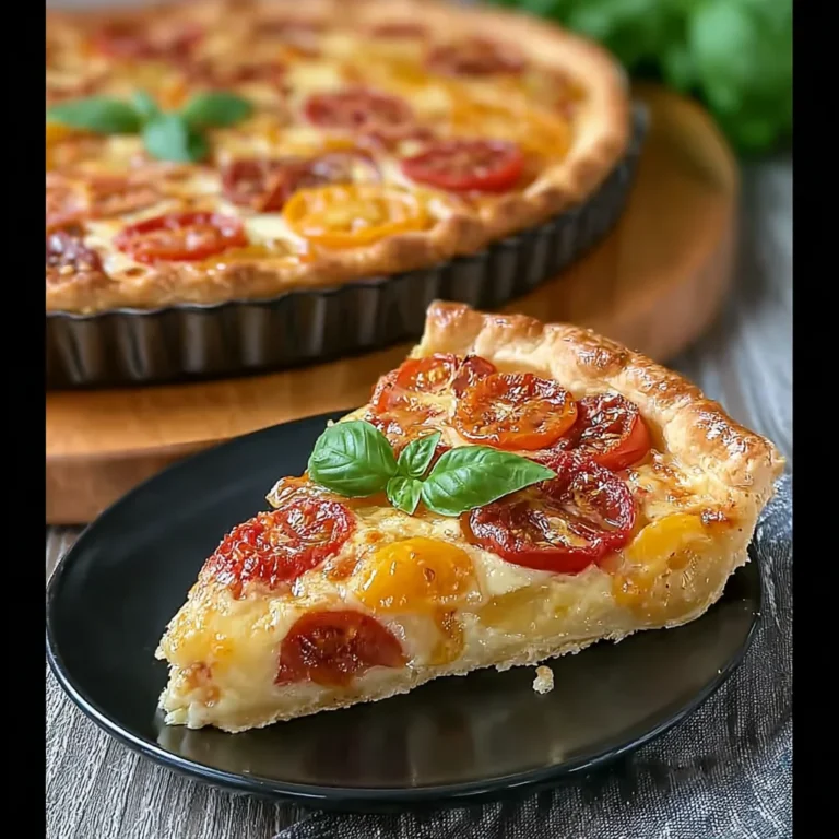Flavorful Cherry Tomato Pie Recipe