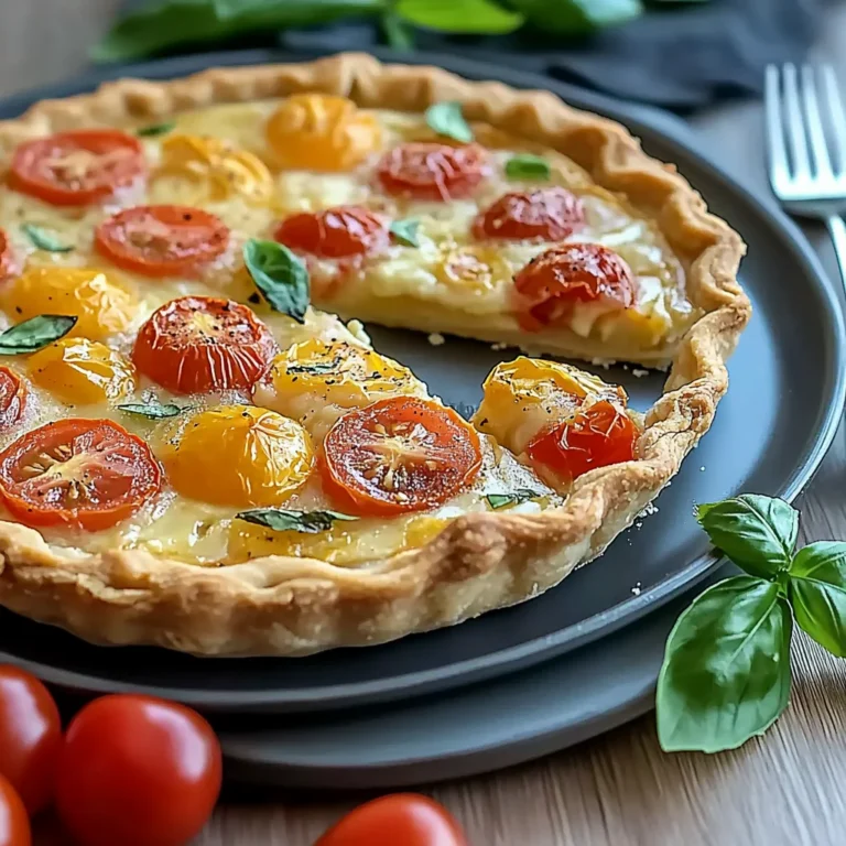 Flavorful Cherry Tomato Pie Recipe