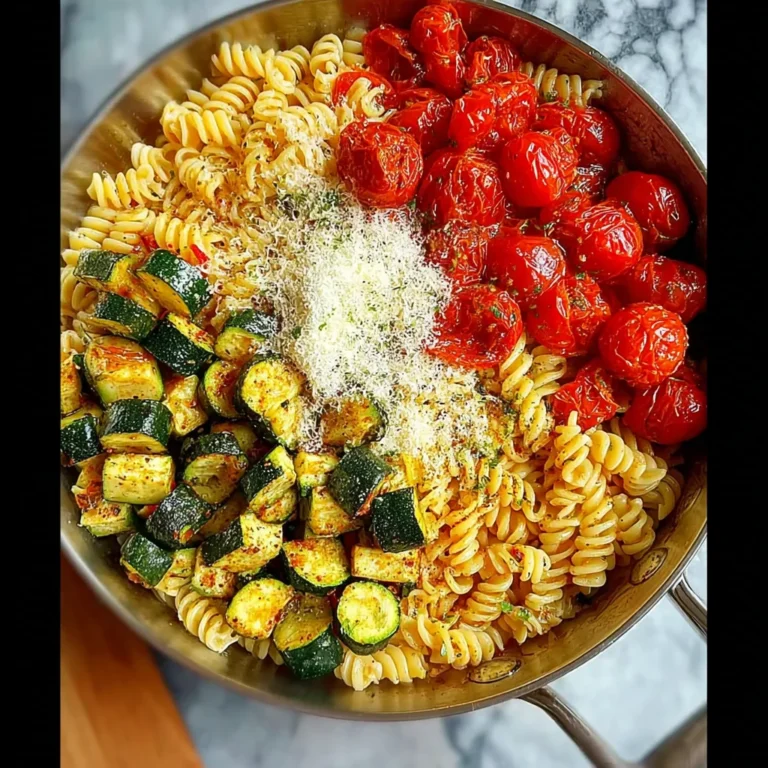 Best Weeknight Tomato Zucchini Pasta Recipe