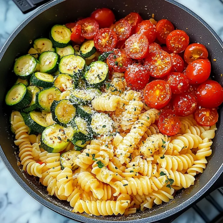 Best Weeknight Tomato Zucchini Pasta Recipe
