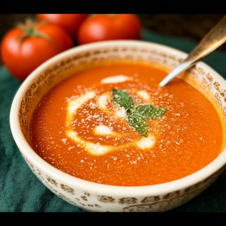 Roasted Tomato Soup Recipe