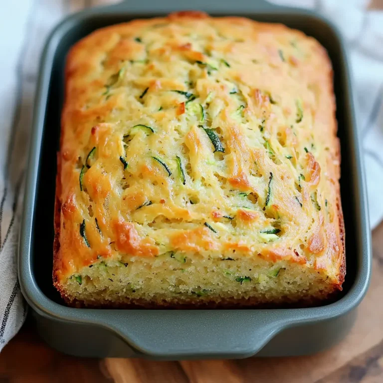 Green Onion Zucchini Cheddar Quick Bread Recipe