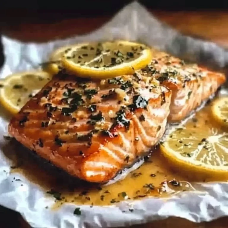 Garlic Butter Lemon Salmon Recipe