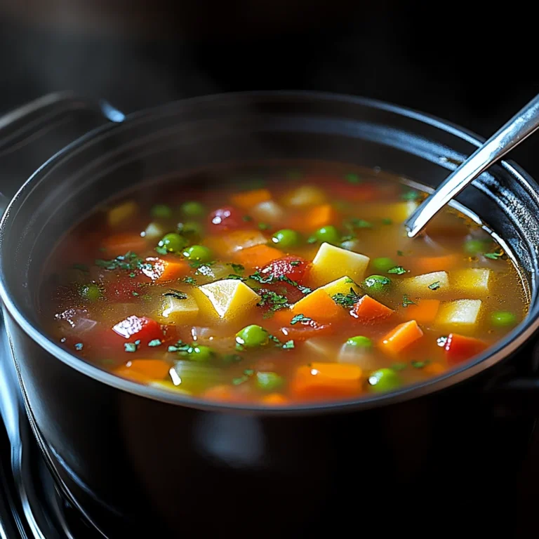 Gordon Ramsay’s Vegetable Soup (Ava’s Version) Recipe