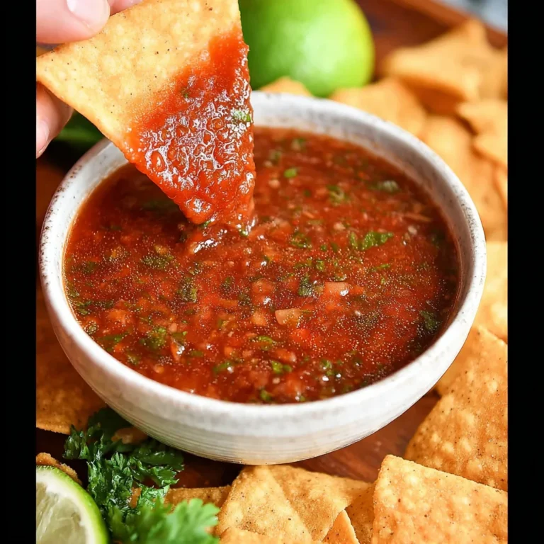 Homemade Salsa Recipe Easy
