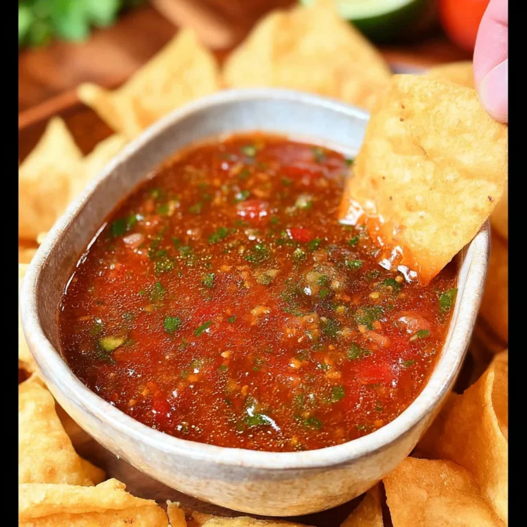 Homemade Salsa Recipe Easy