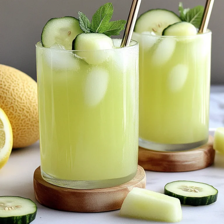 Honeydew Lemonade Recipe