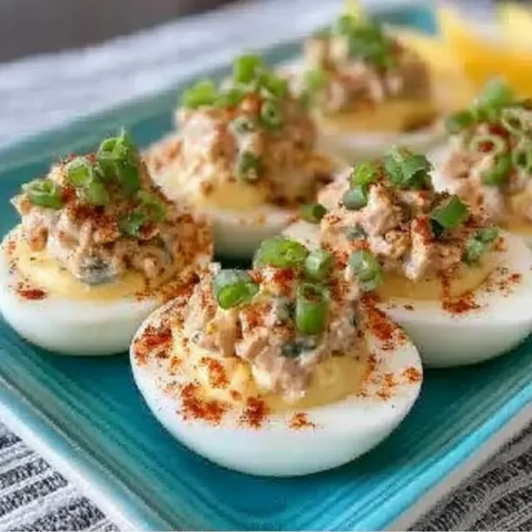 Tuna Deviled Eggs Recipe