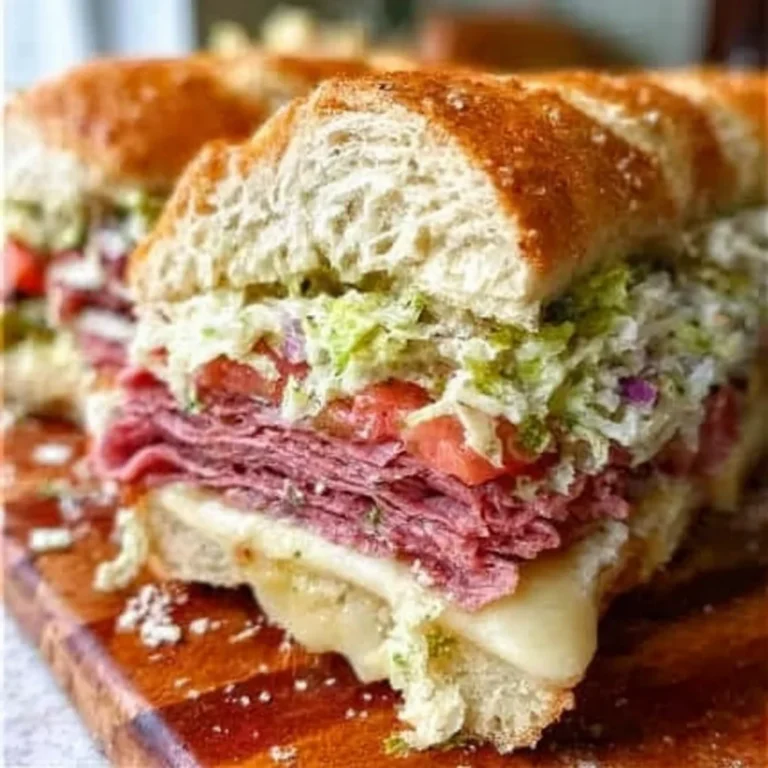Italian Grinder Salad Sandwich (TikTok Viral Recipe)