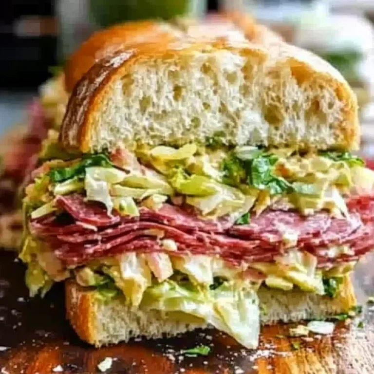 Italian Grinder Salad Sandwich (TikTok Viral Recipe)