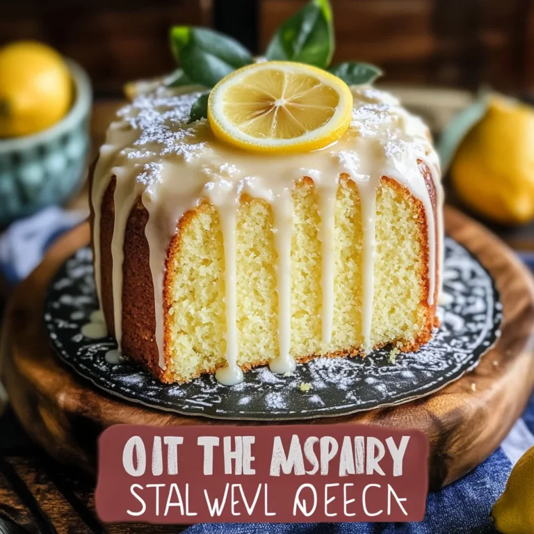 Italian Lemon Pound Cake Is The Only Lemon Cake Recipe You Will Ever Need