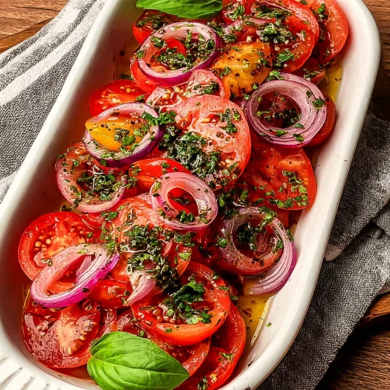 Italian Tomato Salad Recipe