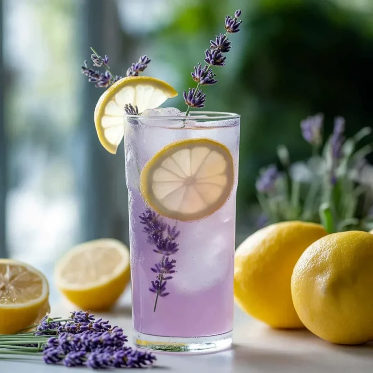 Lavender Lemonade Refresher Recipe