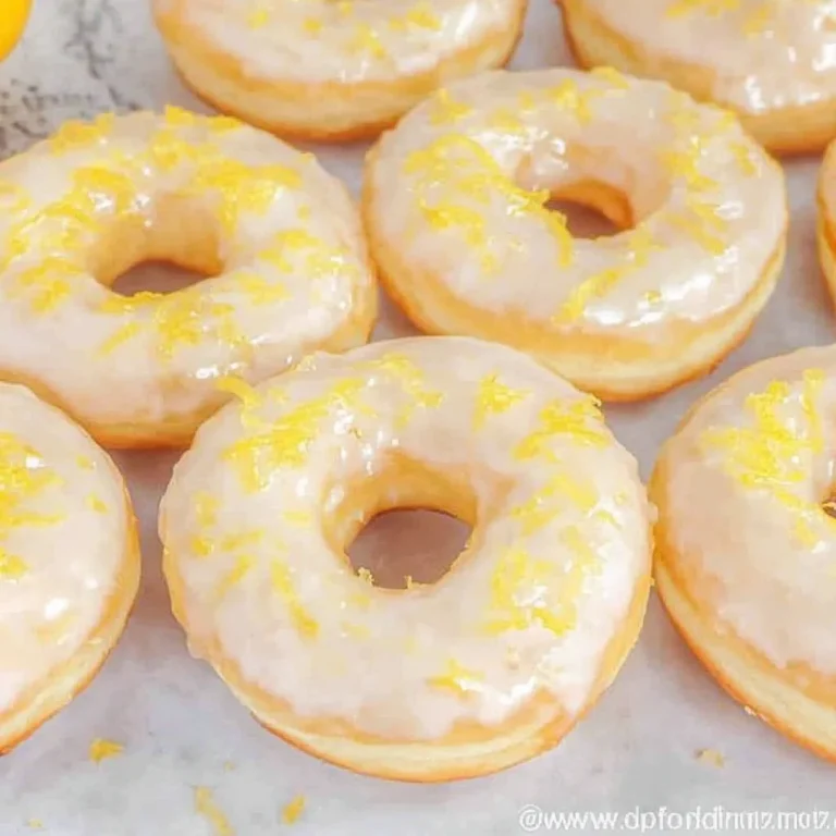 Lemon Donuts Recipe Easy