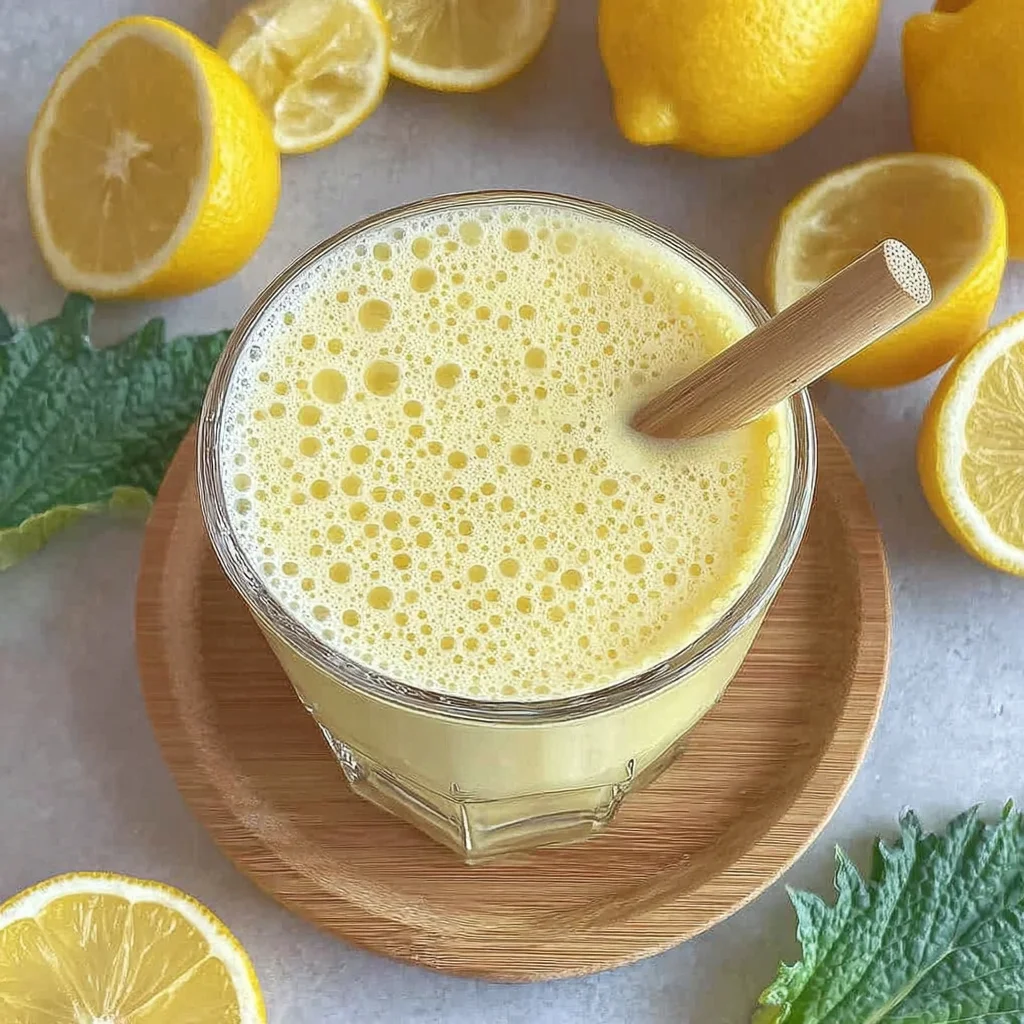 Lemon Smoothie step by step