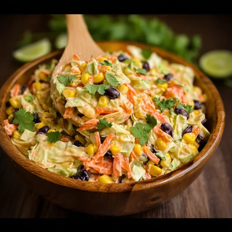 Mexican Corn Coleslaw Recipe