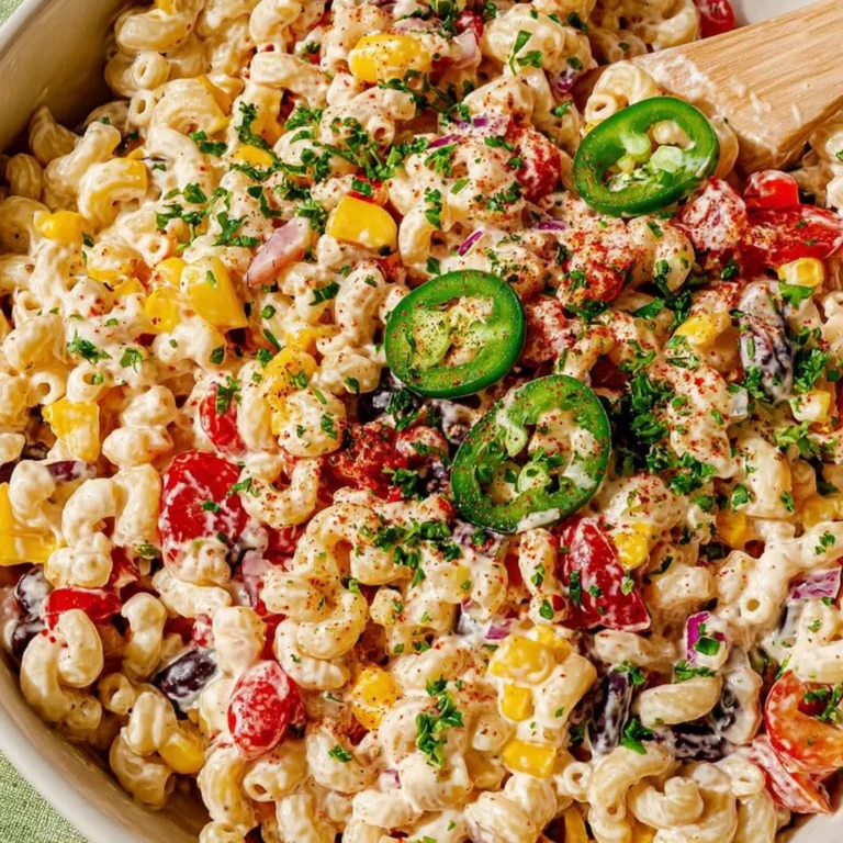 Mexican Macaroni Salad Recipe Easy