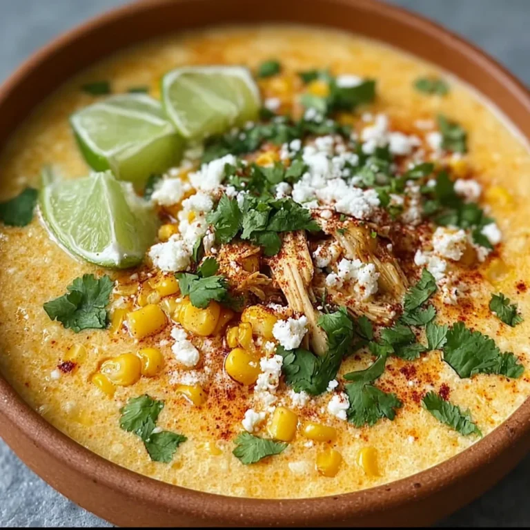 Mexican Street Corn Soup Recipe