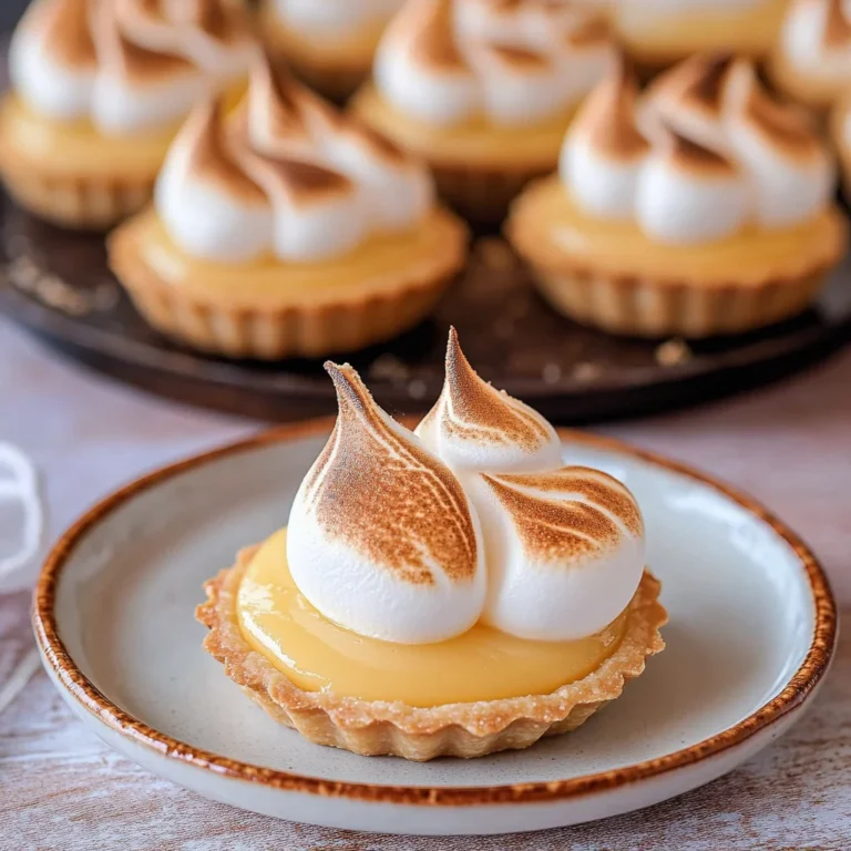 Mini Lemon Meringue Tarts Recipe