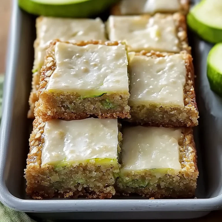 Simple Zucchini Bars Recipe