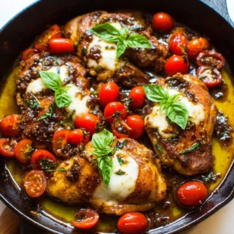 Balsamic Glazed One Pan Chicken Recipe