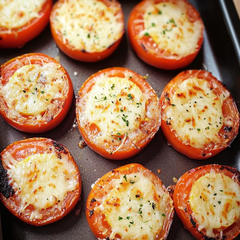 Parmesan Baked Tomatoes Recipe