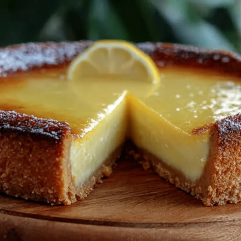 Italian Grandma’s Lemon Custard Cake Recipe