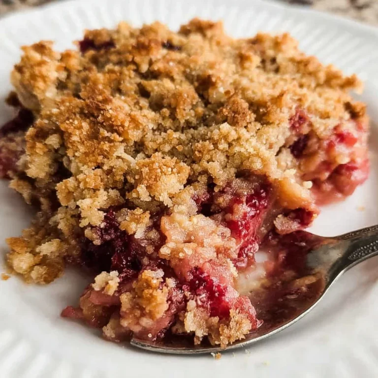 Rhubarb Crisp Recipe